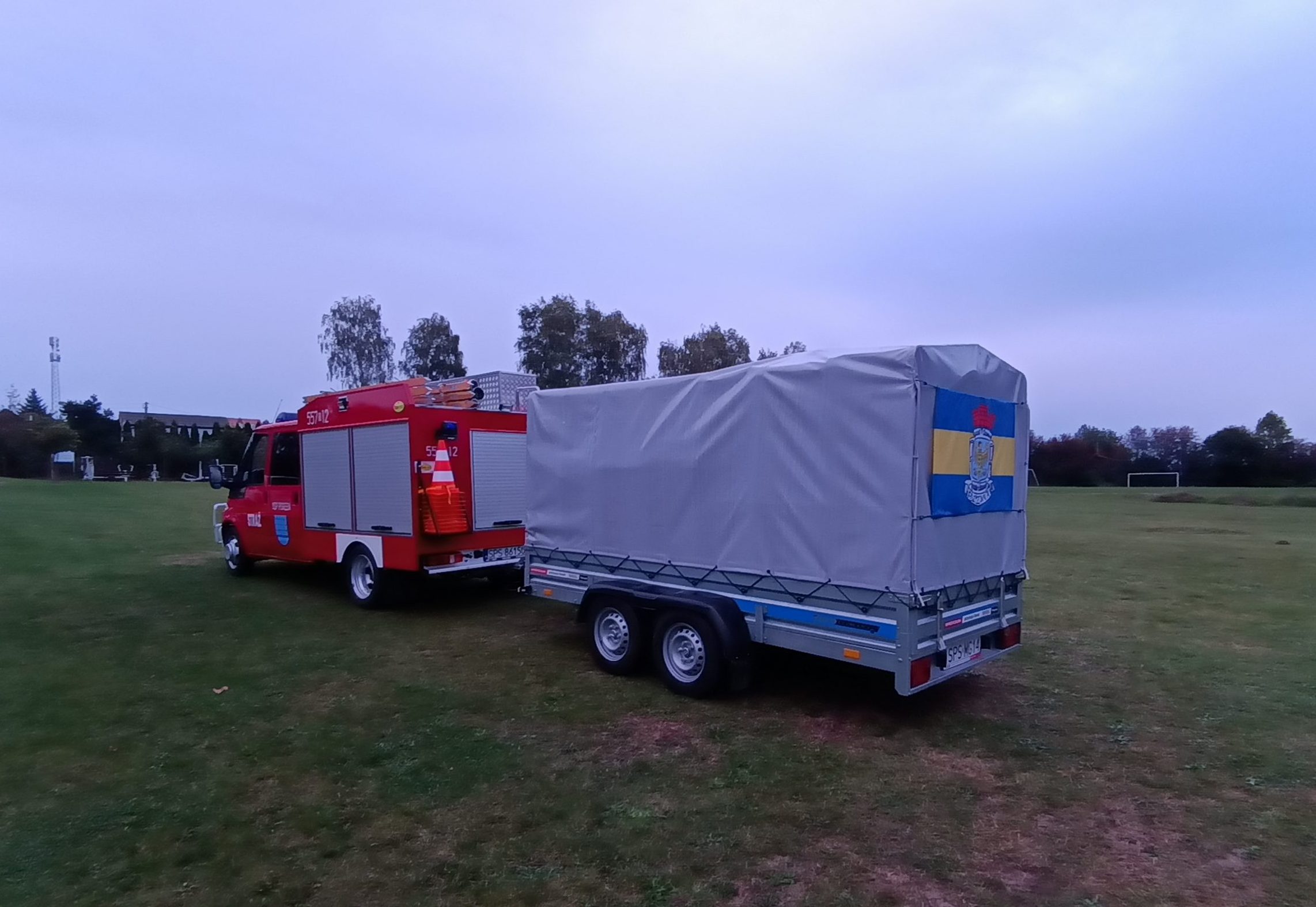 Wyjazd OSP Poręba do Lądka-Zdroju